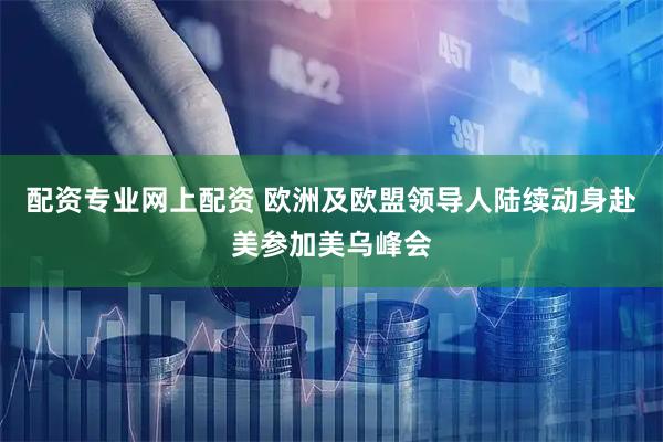 配资专业网上配资 欧洲及欧盟领导人陆续动身赴美参加美乌峰会